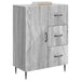 Bufet cu sertar Sonoma gri 66 x 34,5 x 89,5 cm Lemn prelucrat - WALTI WALTI