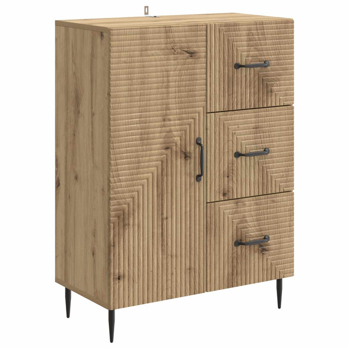 Bufet Stejar Artizanal 66 x 34,5 x 89,5 cm Lemn prelucrat - WALTI WALTI