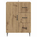 Bufet Stejar Artizanal 66 x 34,5 x 89,5 cm Lemn prelucrat - WALTI WALTI