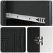 Bufet cu sertar Negru 66 x 34,5 x 89,5 cm Lemn prelucrat - WALTI WALTI