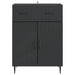 Bufet cu sertar Negru 66 x 34,5 x 89,5 cm Lemn prelucrat - WALTI WALTI