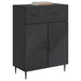 Bufet cu sertar Negru 66 x 34,5 x 89,5 cm Lemn prelucrat - WALTI WALTI