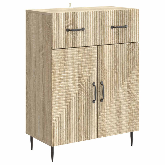 Bufet Stejar Sonoma 66 x 34,5 x 89,5 cm Lemn prelucrat - WALTI WALTI