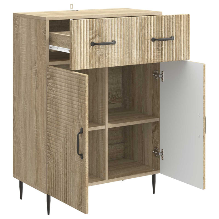 Bufet Stejar Sonoma 66 x 34,5 x 89,5 cm Lemn prelucrat - WALTI WALTI