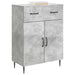 Bufet cu sertar Gri Beton 66 x 34,5 x 89,5 cm Lemn prelucrat - WALTI WALTI