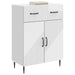 Bufet Alb foarte lucios 66 x 34,5 x 89,5 cm Lemn prelucrat - WALTI WALTI