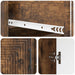 Bufet Stejar fumuriu 66 x 34,5 x 89,5 cm Lemn prelucrat - WALTI WALTI