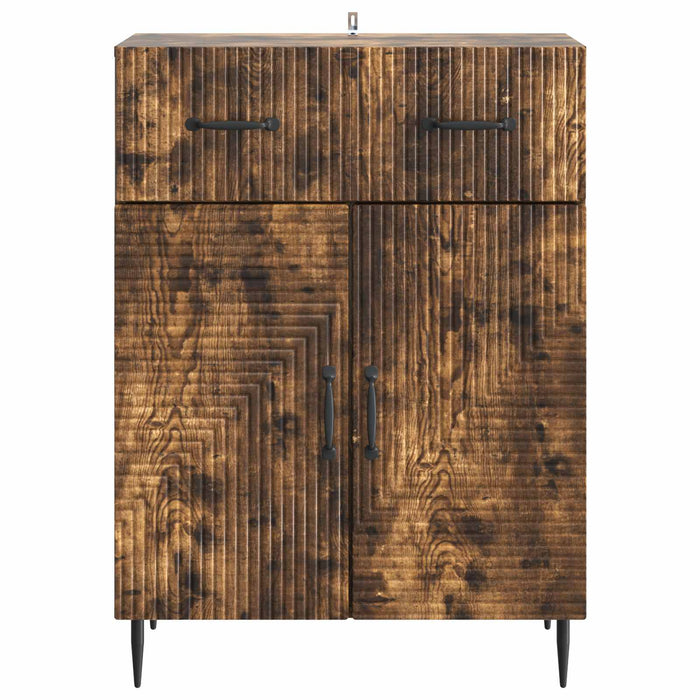 Bufet Stejar fumuriu 66 x 34,5 x 89,5 cm Lemn prelucrat - WALTI WALTI