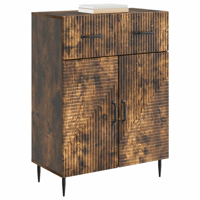 Bufet Stejar fumuriu 66 x 34,5 x 89,5 cm Lemn prelucrat - WALTI WALTI