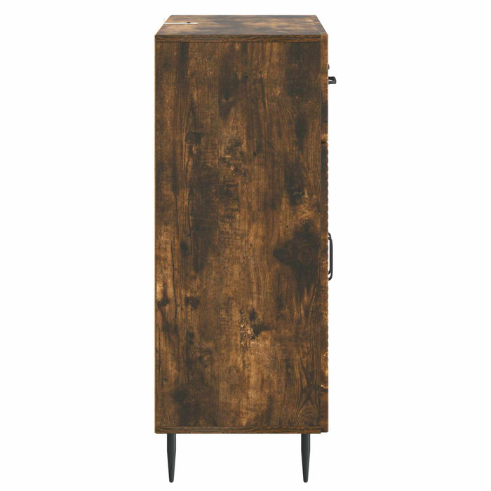 Bufet Stejar fumuriu 66 x 34,5 x 89,5 cm Lemn prelucrat - WALTI WALTI