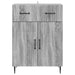 Bufet cu sertar Sonoma gri 66 x 34,5 x 89,5 cm Lemn prelucrat - WALTI WALTI