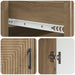 Bufet Stejar Artizanal 66 x 34,5 x 89,5 cm Lemn prelucrat - WALTI WALTI
