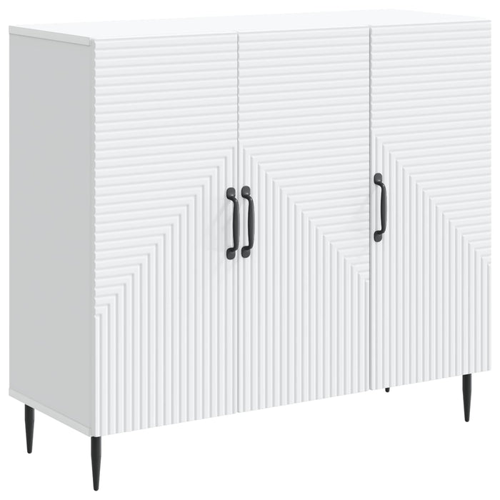 Bufet Alb 89 x 34,5 x 80 cm Lemn prelucrat - WALTI WALTI