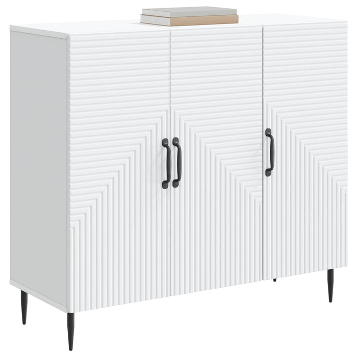 Bufet Alb 89 x 34,5 x 80 cm Lemn prelucrat - WALTI WALTI