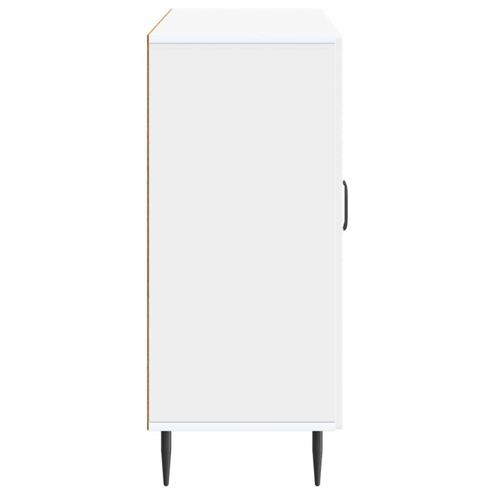 Bufet Alb 89 x 34,5 x 80 cm Lemn prelucrat - WALTI WALTI