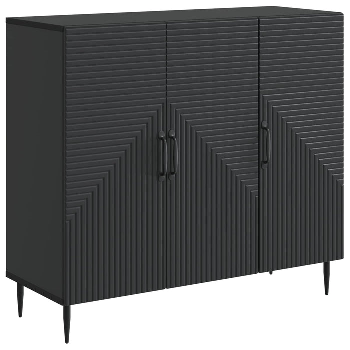 Bufet Negru 89 x 34,5 x 80 cm Lemn prelucrat - WALTI WALTI