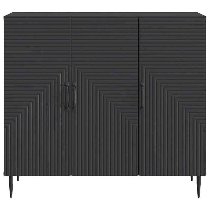 Bufet Negru 89 x 34,5 x 80 cm Lemn prelucrat - WALTI WALTI