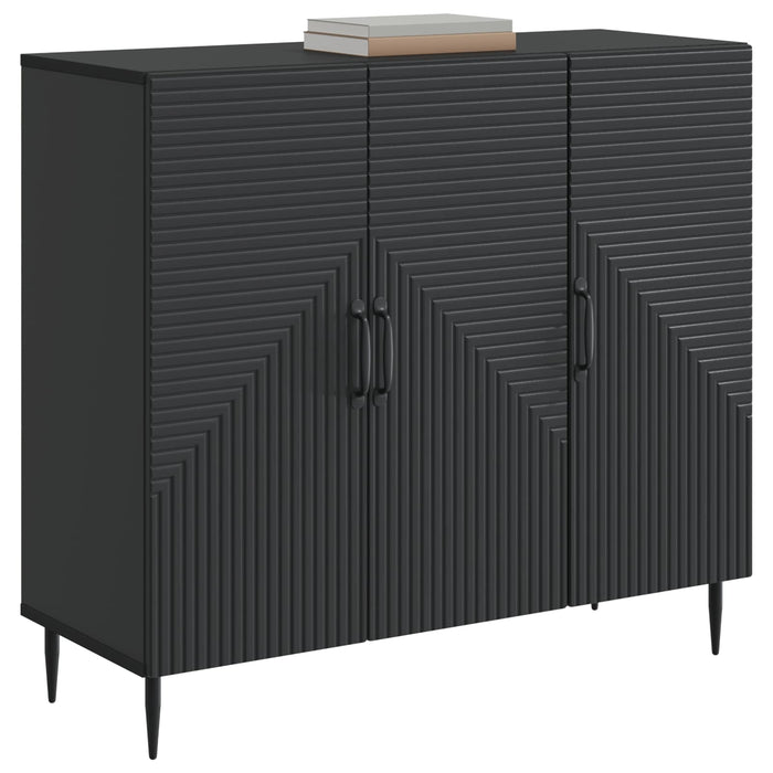 Bufet Negru 89 x 34,5 x 80 cm Lemn prelucrat - WALTI WALTI