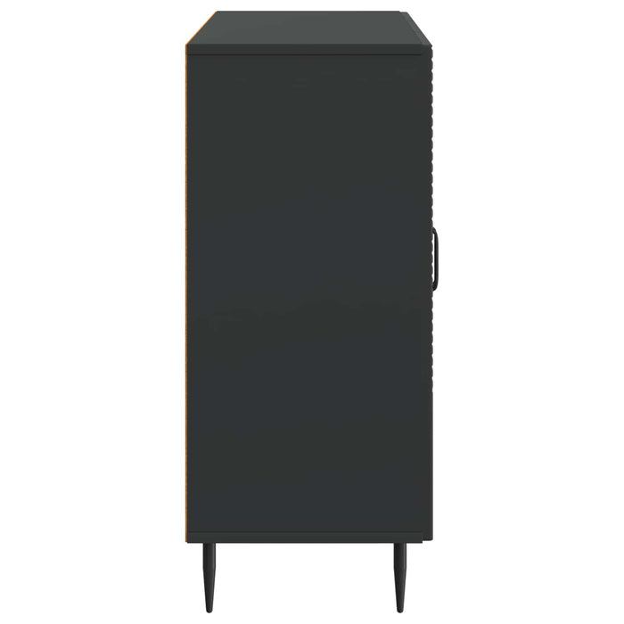 Bufet Negru 89 x 34,5 x 80 cm Lemn prelucrat - WALTI WALTI