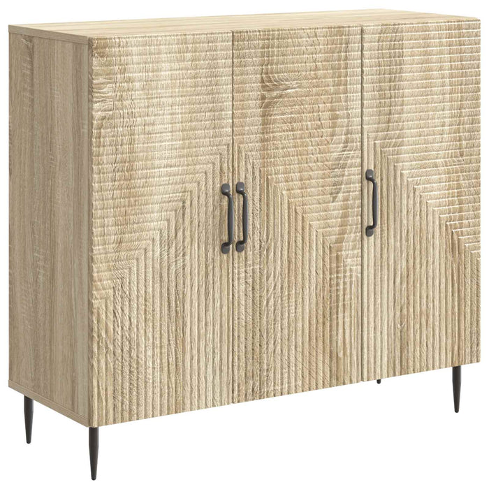 Bufet Stejar Sonoma 89 x 34,5 x 80 cm Lemn prelucrat - WALTI WALTI