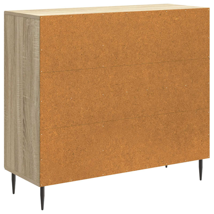 Bufet Stejar Sonoma 89 x 34,5 x 80 cm Lemn prelucrat - WALTI WALTI