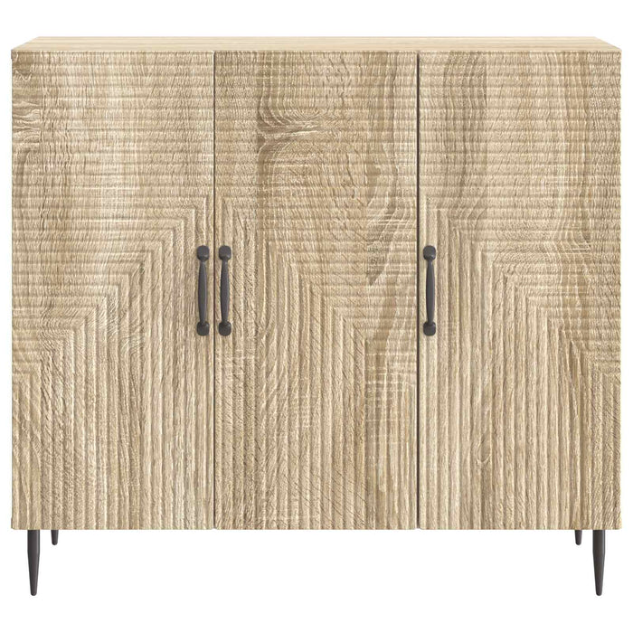 Bufet Stejar Sonoma 89 x 34,5 x 80 cm Lemn prelucrat - WALTI WALTI