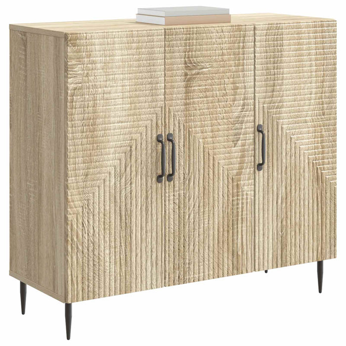 Bufet Stejar Sonoma 89 x 34,5 x 80 cm Lemn prelucrat - WALTI WALTI