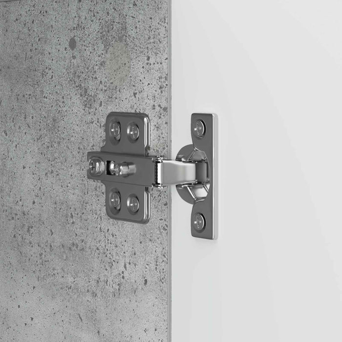 Bufet Gri Beton 89 x 34,5 x 80 cm Lemn prelucrat - WALTI WALTI