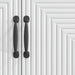 Bufet Alb foarte lucios 89 x 34,5 x 80 cm Lemn prelucrat - WALTI WALTI
