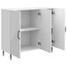 Bufet Alb foarte lucios 89 x 34,5 x 80 cm Lemn prelucrat - WALTI WALTI