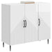 Bufet Alb foarte lucios 89 x 34,5 x 80 cm Lemn prelucrat - WALTI WALTI