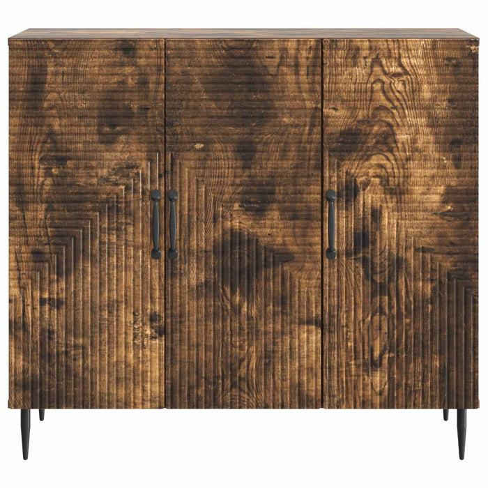 Bufet Stejar fumuriu 89 x 34,5 x 80 cm Lemn prelucrat - WALTI WALTI