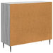 Bufet Sonoma gri 89 x 34,5 x 80 cm Lemn prelucrat - WALTI WALTI