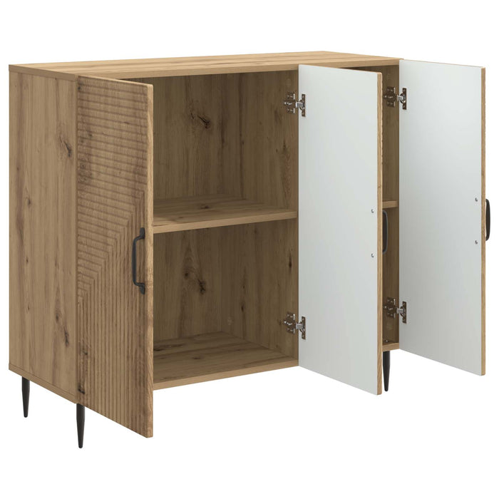 Bufet Stejar Artizanal 89 x 34,5 x 80 cm Lemn prelucrat - WALTI WALTI