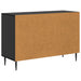 Bufet cu sertar Negru 89 x 34,5 x 60 cm Lemn prelucrat - WALTI WALTI