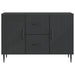 Bufet cu sertar Negru 89 x 34,5 x 60 cm Lemn prelucrat - WALTI WALTI