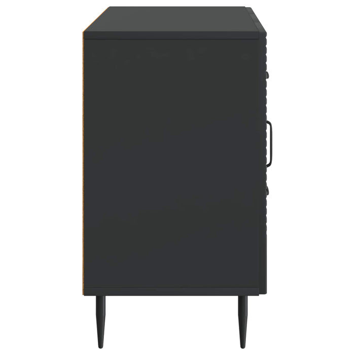 Bufet cu sertar Negru 89 x 34,5 x 60 cm Lemn prelucrat - WALTI WALTI