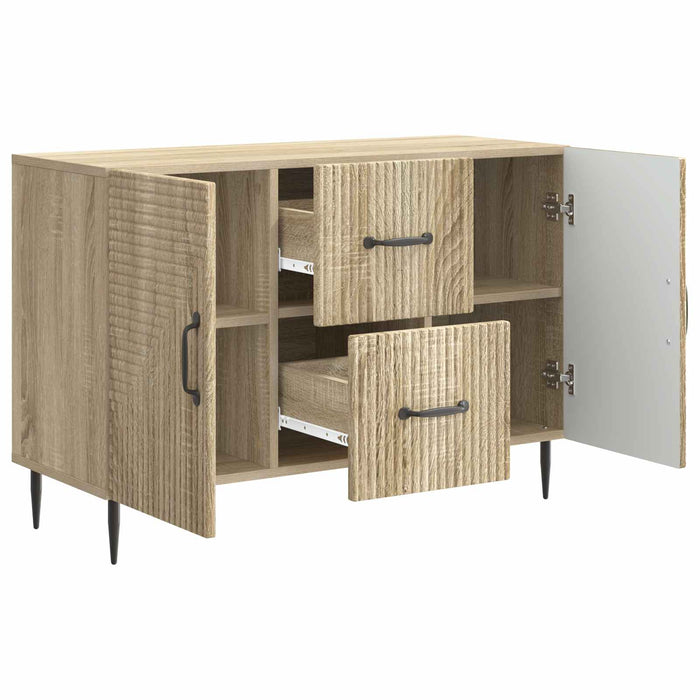 Bufet cu sertar Stejar Sonoma 89 x 34,5 x 60 cm Lemn prelucrat - WALTI WALTI