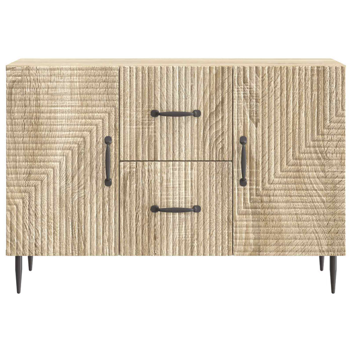 Bufet cu sertar Stejar Sonoma 89 x 34,5 x 60 cm Lemn prelucrat - WALTI WALTI