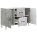 Bufet cu sertar Gri Beton 89 x 34,5 x 60 cm Lemn prelucrat - WALTI WALTI