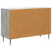 Bufet cu sertar Gri Beton 89 x 34,5 x 60 cm Lemn prelucrat - WALTI WALTI