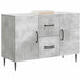 Bufet cu sertar Gri Beton 89 x 34,5 x 60 cm Lemn prelucrat - WALTI WALTI