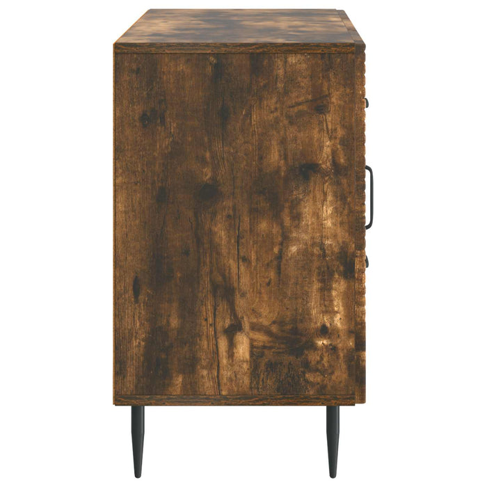 Bufet cu sertar Stejar fumuriu 89 x 34,5 x 60 cm Lemn prelucrat - WALTI WALTI