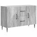 Bufet cu sertar Sonoma gri 89 x 34,5 x 60 cm Lemn prelucrat - WALTI WALTI