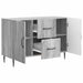 Bufet cu sertar Sonoma gri 89 x 34,5 x 60 cm Lemn prelucrat - WALTI WALTI