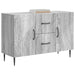 Bufet cu sertar Sonoma gri 89 x 34,5 x 60 cm Lemn prelucrat - WALTI WALTI