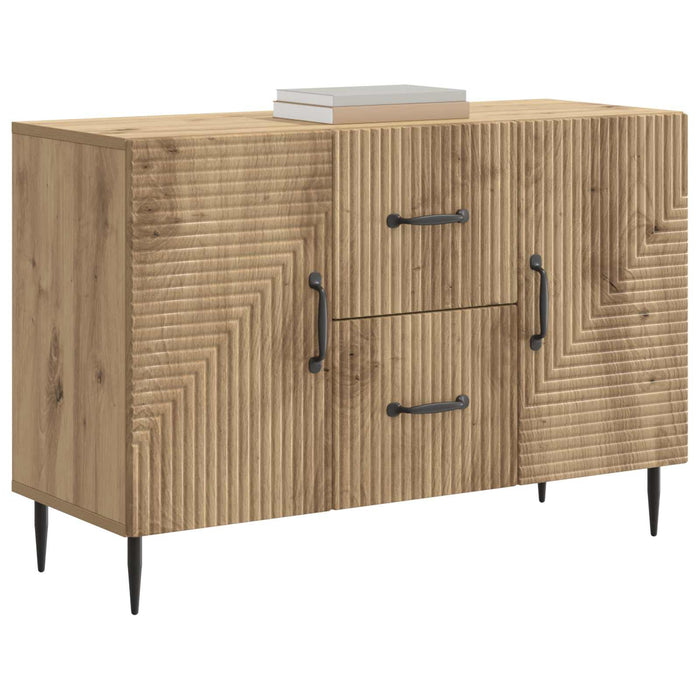 Bufet Stejar Artizanal 89 x 34,5 x 60 cm Lemn prelucrat - WALTI WALTI