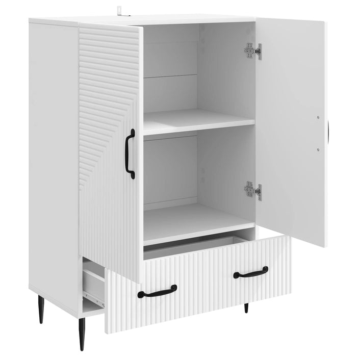 Bufet cu sertar Alb 66 x 34,5 x 95 cm Lemn prelucrat - WALTI WALTI