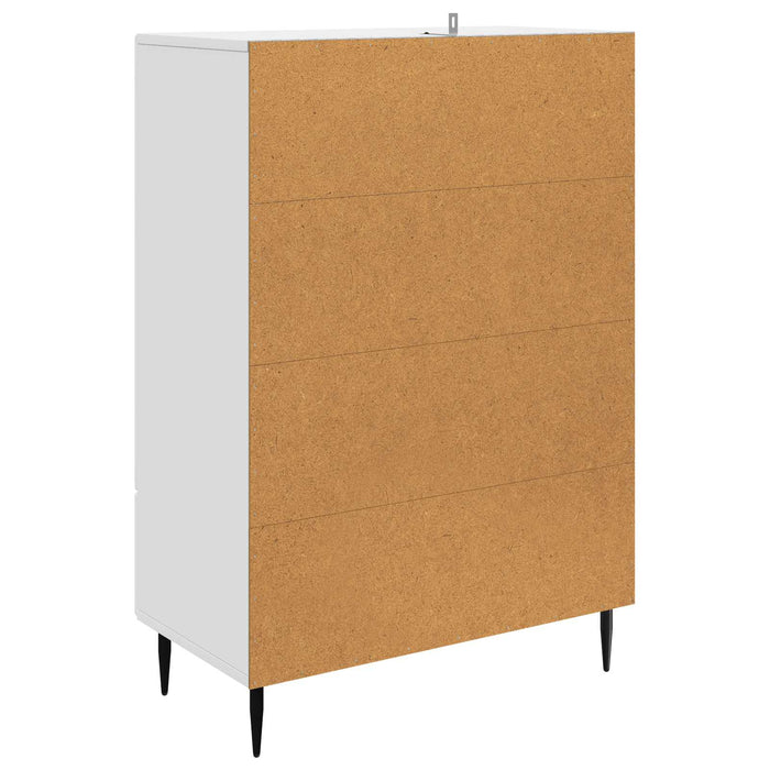Bufet cu sertar Alb 66 x 34,5 x 95 cm Lemn prelucrat - WALTI WALTI