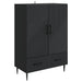 Bufet cu sertar Negru 66 x 34,5 x 95 cm Lemn prelucrat - WALTI WALTI